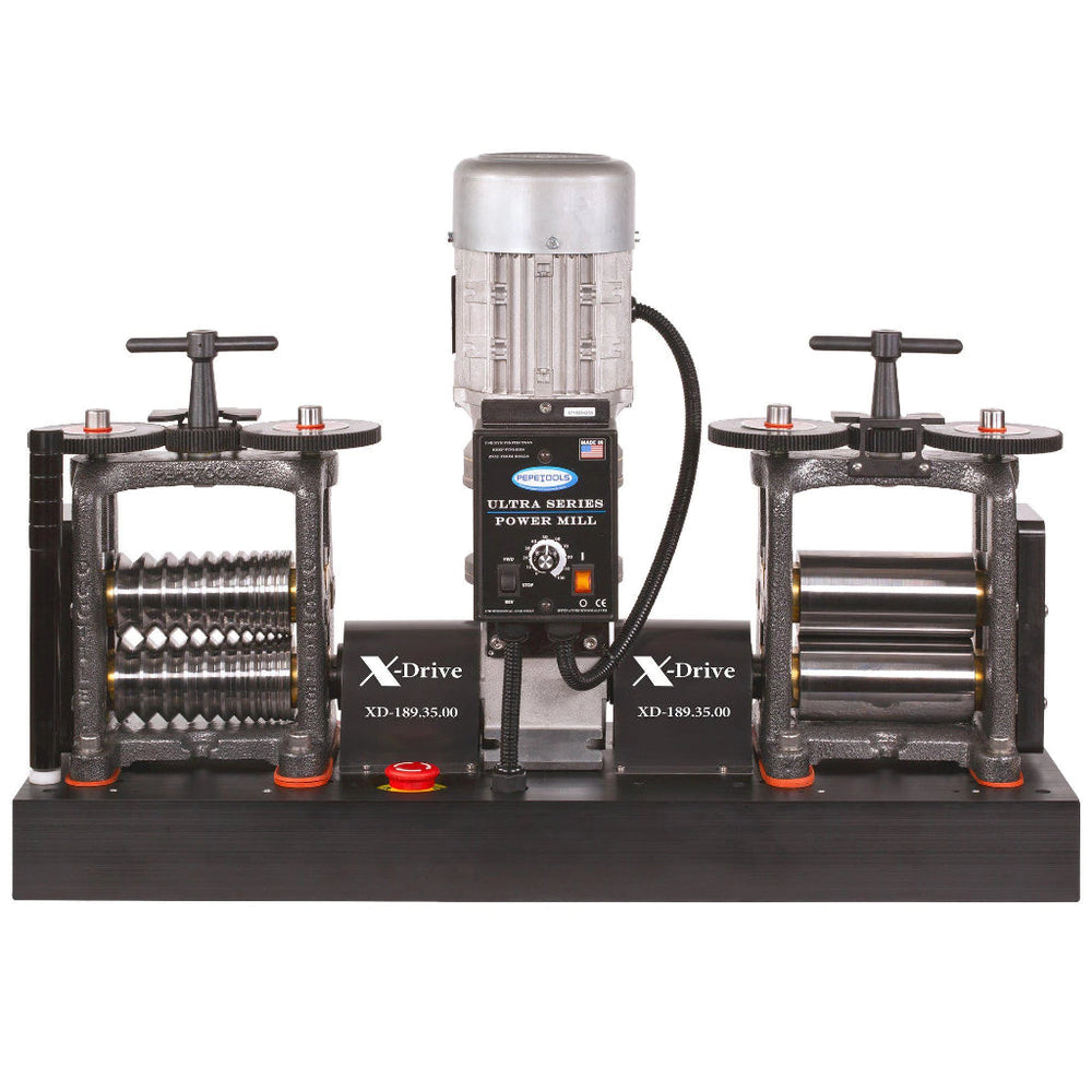 Pepetools All Square Wire & Flat ULTRA Series Power Mill "Cuban Link" - Machine Horizon