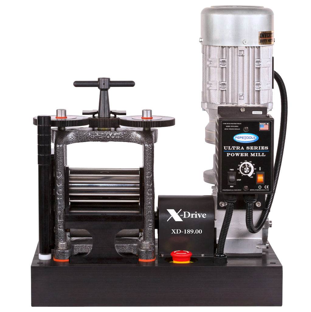 Pepetools 130MM Flat ULTRA Series X-DRIVE Direct Drive Rolling Mill - Machine Horizon Pepetools 130MM Flat ULTRA Series X-DRIVE Direct Drive Rolling Mill - Machine Horizon