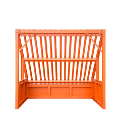 10' Heavy Duty Static Grizzly Rock Screen, Adjustable Bolt-On Deck Bars, 4" x 4" I-Beams, 5000 lb Load Capacity, TMG-RS10