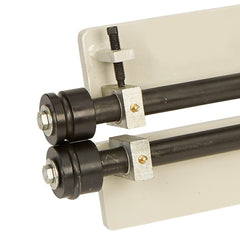 Baileigh BR-18M-18; Manually Operated Bead Roller, 18 Gauge Maximum Capacity, 18" Throat Depth. Includes Stand 1000934