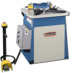 Baileigh SN-F09-MS, 220V 60 Hz 3Phase 9 Gauge Hydraulic Fixed Angle Sheet Metal Notcher 1007231