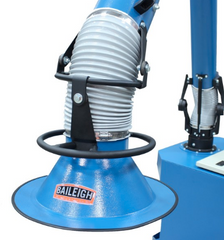 Baileigh FE-850; 110V 1.5HP Weld Fume Extractor w/ 6" x 10' Round Hood Arm & HEPA Filter 1017591