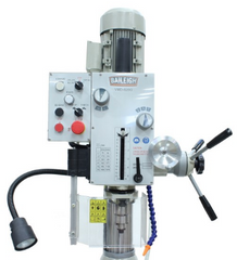 Baileigh VMD-828G; Round Column Geared Head Mill and Drill, Includes Stand, 2HP, 110V, Single Phase 1020692