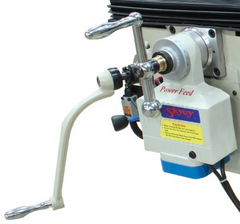 Baileigh VM-1054E-VS 10" x 54" Variable Speed Mill, NT40 Spindle, X,Y & Z Power Feeds, DRO 220V 3Phase 1020696
