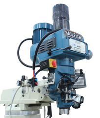 Baileigh VM-1054E-VS 10" x 54" Variable Speed Mill, NT40 Spindle, X,Y & Z Power Feeds, DRO 220V 3Phase 1020696