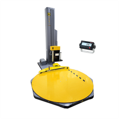 Handle-It SA Series Model 1100MC Semi-Automatic Turntable Pallet Stretch Wrap Machine
