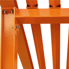 12' Heavy Duty Static Grizzly Rock Screen, Adjustable Bolt-On Deck Bars, 4" x 4" I-Beams, 5000 lb Load Capacity, TMG-RS12