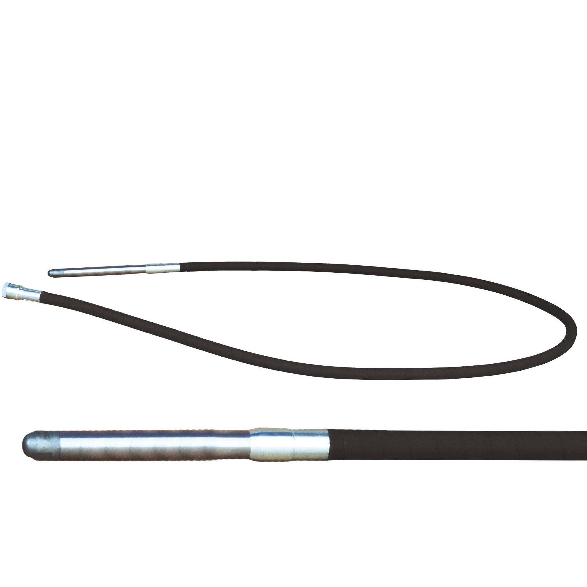 Tomahawk 16 ft Concrete Vibrator Flexible Shaft Hose and Head - Machine Horizon Tomahawk 16 ft Concrete Vibrator Flexible Shaft Hose and Head - Machine Horizon