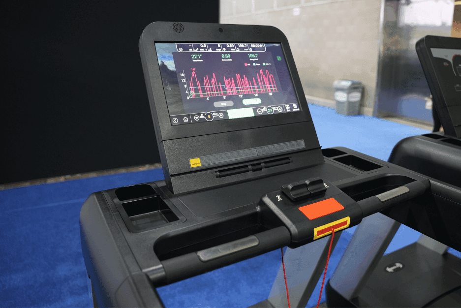 V2 Touch Screen Commercial Treadmill - Muscle D Fitness - Upgraded Touch Screen Commercial Treadmill - Machine Horizon