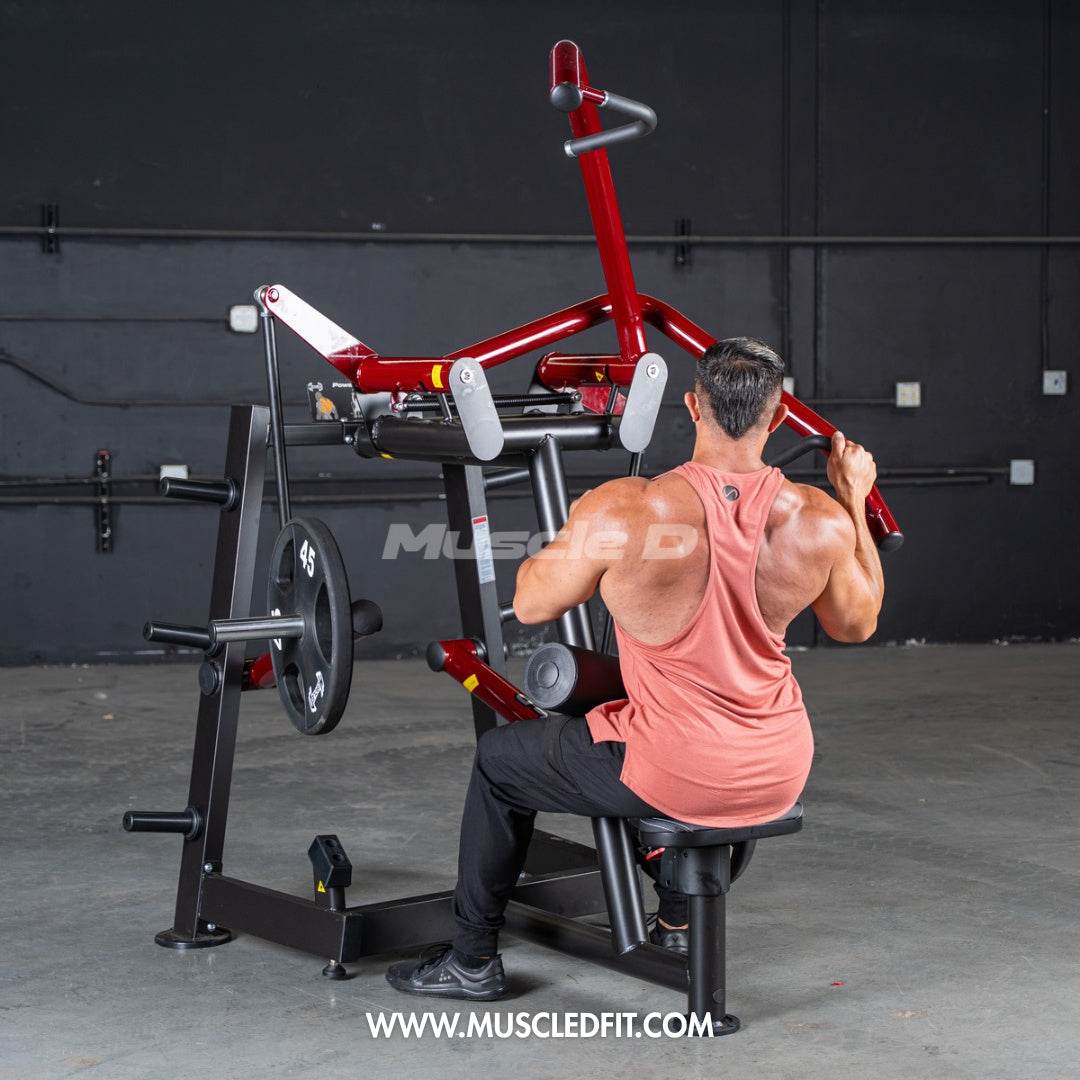 Power Leverage V2 Rotary Lat Pulldown – Iso-Lateral Commercial Gym Machine - Machine Horizon Power Leverage V2 Rotary Lat Pulldown – Iso-Lateral Commercial Gym Machine - Machine Horizon
