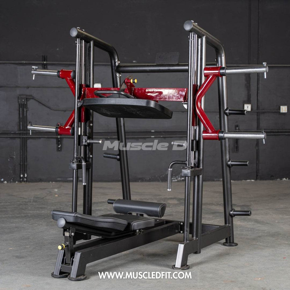 Power Leverage V2 Vertical Leg Press by Muscle D Fitness | Commercial Gym - Machine Horizon