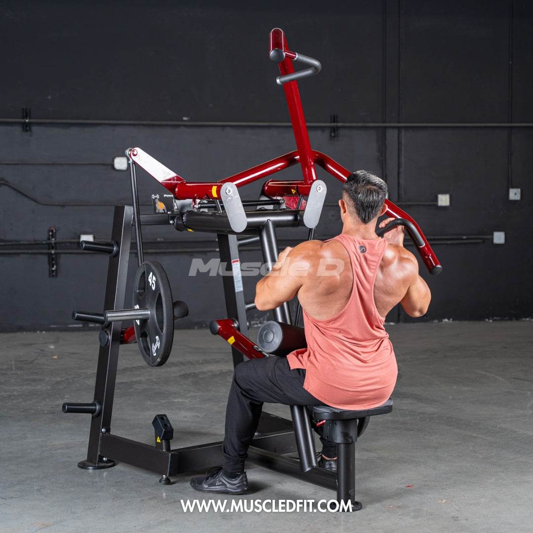 Power Leverage V2 Rotary Lat Pulldown – Iso-Lateral Commercial Gym Machine - Machine Horizon Power Leverage V2 Rotary Lat Pulldown – Iso-Lateral Commercial Gym Machine - Machine Horizon