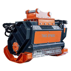 30" Excavator Forestry Brush Mulcher, 6-10 Ton Carrier, 4" Dia. Cutting Capacity, Hydraulic Piston Motor, TMG-EFM80