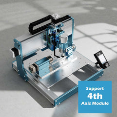 3030-PROVer Ultra Desktop CNC Router for High Precision Metalworking, with Linear Guide & Ball Screw Motion