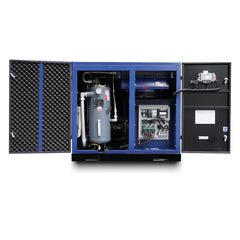 123CFM Rotary Screw Air Compressor, 30HP, 125PSI, 460V 3PHASE 60HZ