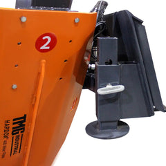 36" Skid Steer Hydraulic Tree Spade, 4" Diameter Cut Capacity, 22" Blade Opening, Hardox 400 Blades, TMG-STS35