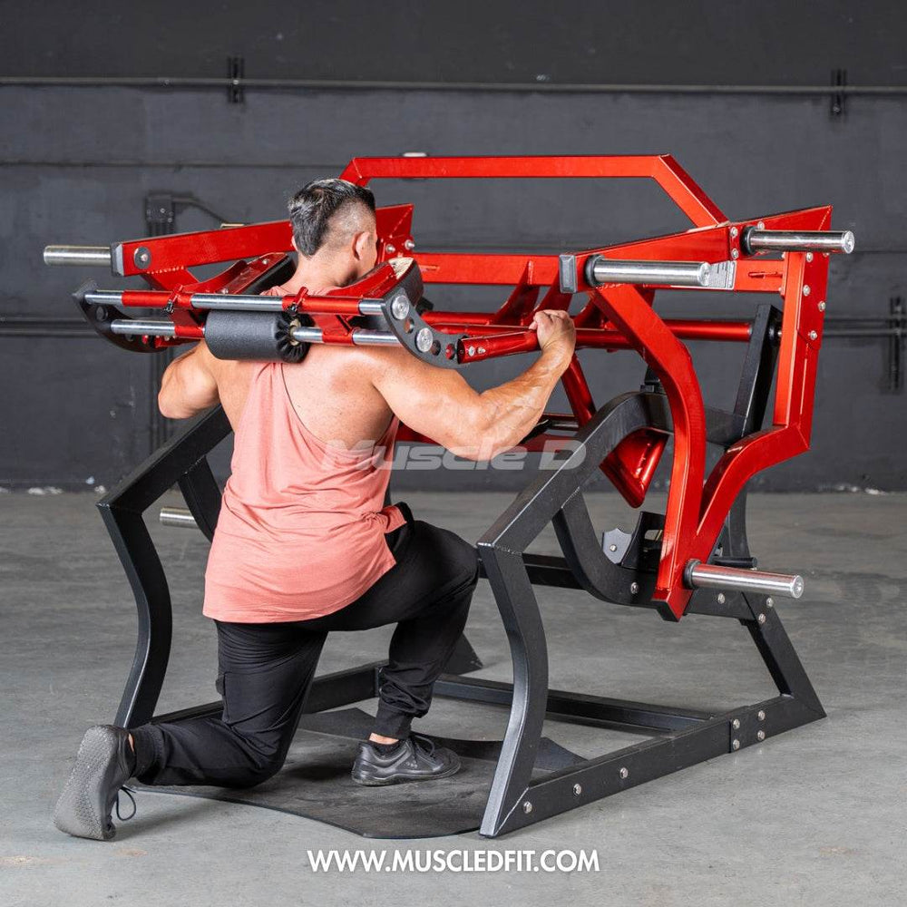 Pro Strength Power Hack Squat | Muscle D Fitness Commercial Gym Machine - Machine Horizon