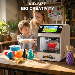 PLA Filament 1.75mm, Planet Explorer 8-Color Mini Spool Bundle, 250g Each, High-Speed PLA, +/-0.02mm Accuracy, Easy-to-Print, Compatible with Most FDM 3D Printers