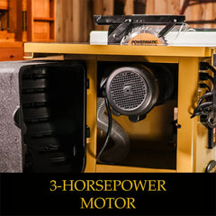 Powermatic PM2000B 50" Rip Table Saw with Accu-Fence & Rout-R-Lift System 3hp, 1PH, 230V