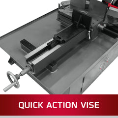 Jet MBS-1018-1, 10 in. x 18 in. Horizontal Dual Mitering Bandsaw 1HP, 230V, 1Ph 413411