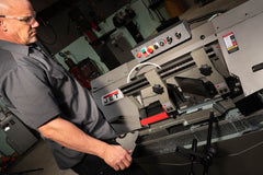 Jet HBS-916EVS, 9 in. x 16 in. EVS Horizontal Bandsaw CSA Approved 1-1/2HP, 115V, Single Ph 424469