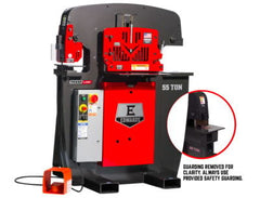Edwards Ironworkers 55 Ton Ironworker, 1 Phase, 230 Volt, Coper Notcher 55231012