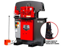 Edwards Ironworkers 55 Ton Ironworker, 1 Phase, 230 Volt, 10" Brake 55231022
