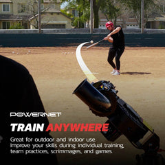 PowerNet Launch F-Lite Baseball & Softball Pitching Machine - Machine Horizon