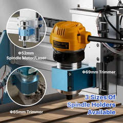 PROVerXL 6050 Plus CNC Router, 300W Spindle, Dual Linear Rails, Available with Vectric Software