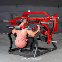 Pro Strength Power Hack Squat | Muscle D Fitness Commercial Gym Machine - Machine Horizon