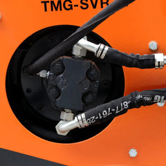72" Skid Steer Vibratory Roller, 24" Smooth Drum, 16-18 GPM, 2320 PSI, Hydraulic Motor Protection, Built-In Motor Lubrication, TMG-SVR72