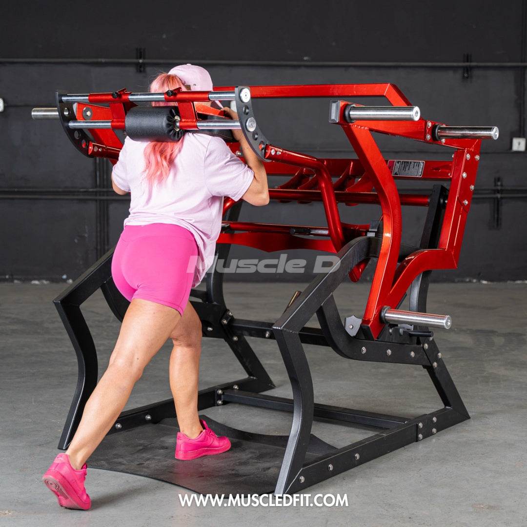 Pro Strength Power Hack Squat | Muscle D Fitness Commercial Gym Machine - Machine Horizon Pro Strength Power Hack Squat | Muscle D Fitness Commercial Gym Machine - Machine Horizon