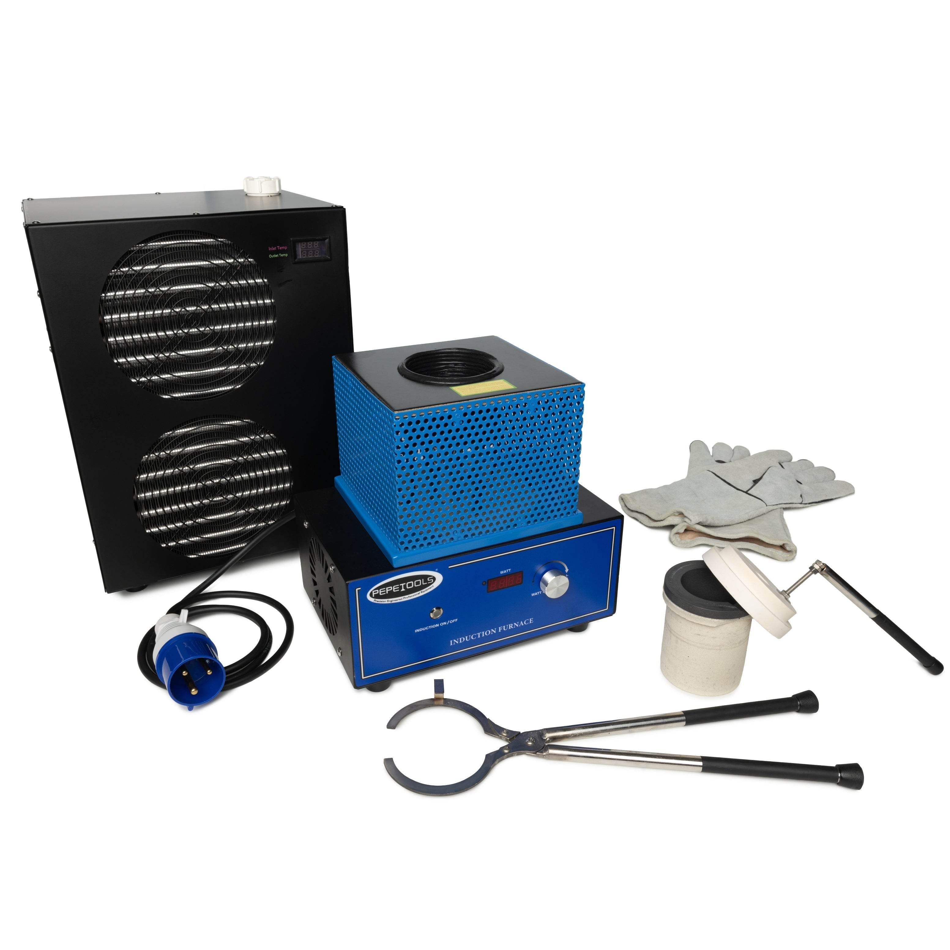 Pepetools Tabletop 3KG Induction Melting Furnace - Machine Horizon Pepetools Tabletop 3KG Induction Melting Furnace - Machine Horizon