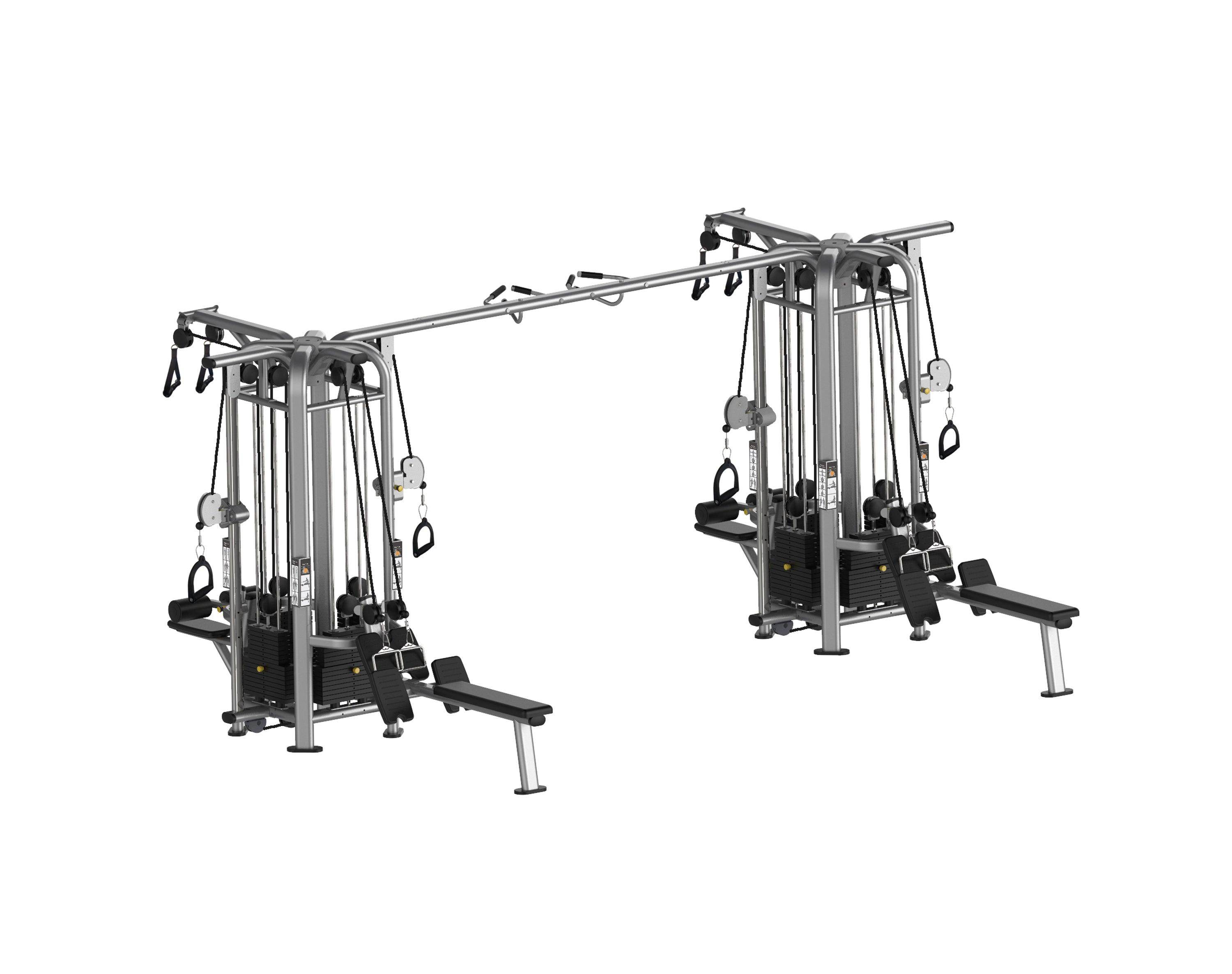 8 Stack Megatron Deluxe Jungle Gym 3 Colors - Muscle D Fitness - Commercial Grade Selectorized Multi-Station - Machine Horizon 8 Stack Megatron Deluxe Jungle Gym 3 Colors - Muscle D Fitness - Commercial Grade Selectorized Multi-Station - Machine Horizon