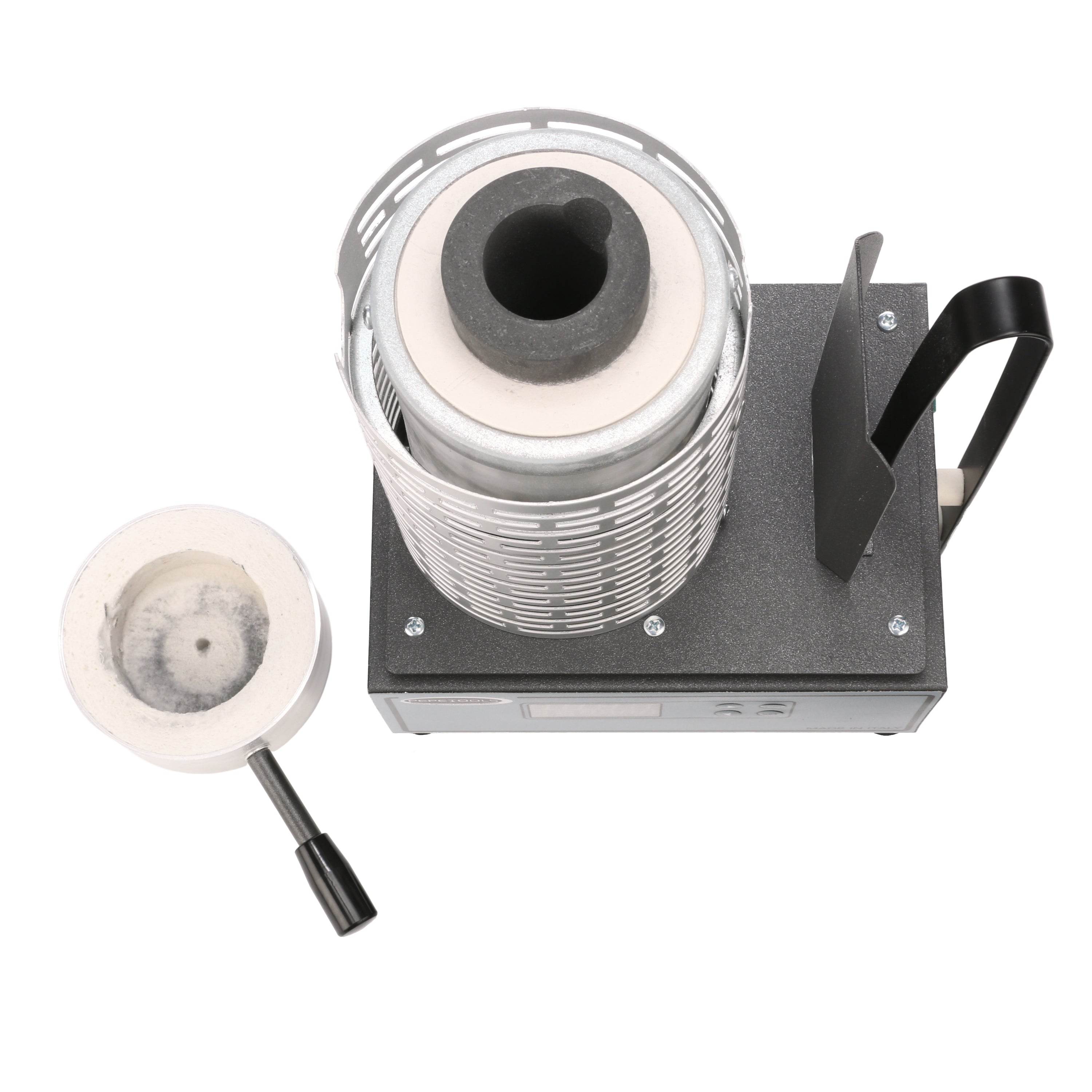 Pepetools Tilt-Pour Electro-Melt Furnace for Silver, Gold, and more - Machine Horizon Pepetools Tilt-Pour Electro-Melt Furnace for Silver, Gold, and more - Machine Horizon