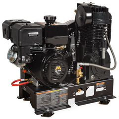 Mi-T-M ABS-14M-B Base-Mount Two-Stage Gasoline Air Compressor – 29 CFM @ 175 PSI, 420cc OHV