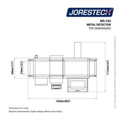 Jores Technologies Automatic Food Conveyor Metal Detector with Reject System