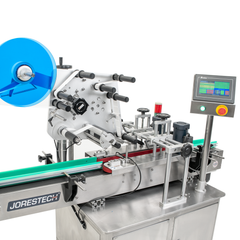 Jores Technologies Automatic Label Applicator for Flat Containers