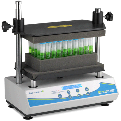Benchmark BV1010 BenchMixer XL Multi-Tube Vortexer, 115V Includes, 50 x 12mm tube rack - Machine Horizon