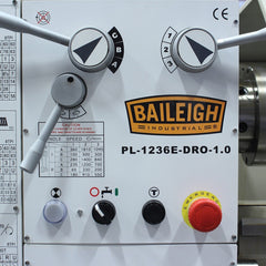 Baileigh Industrial BA9-1016617 Metal Lathe PL-1236E-DRO