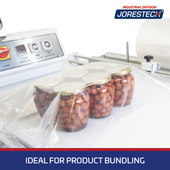 Jores Technologies Chamber Shrink Wrapping System with Heater and Sealer All-in-One – 31” X 23”