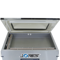 Jores Technologies Commercial Single Chamber Vacuum Sealer with Dual Seal Bars