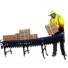 Jores Technologies Flexible Gravity Skate Wheel Conveyor