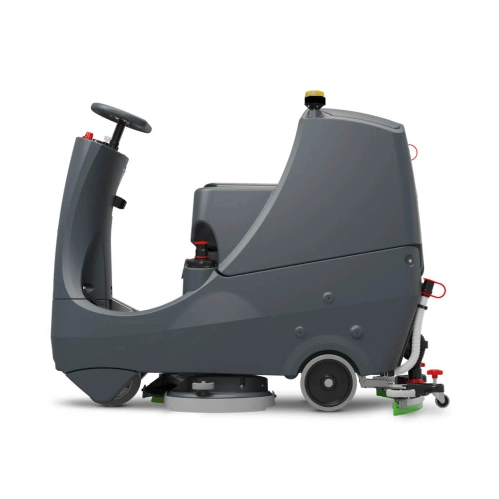 NaceCare CRL 2128/50T 28″ Compact Ride-On Scrubber – 1 NX1K Battery - Machine Horizon