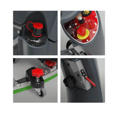 NaceCare CRL 2128/50T 28″ Compact Ride-On Scrubber – 1 NX1K Battery - Machine Horizon