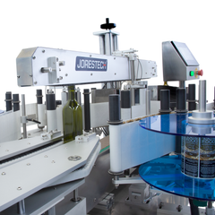 Jores Technologies Dual Automatic Label Applicator for Round and Flat Containers