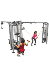 5 Stack Megatron Deluxe Jungle Gym 3 Colors - Muscle D Fitness - Commercial-Grade , Lat Pull, Low Row, Functional Column - Machine Horizon