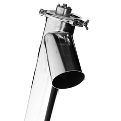 Jores Technologies Stainless Steel Auger Screw Elevator for Powders PSE-63
