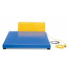 Vestil Steel Low Profile Electric Hydraulic Scissor Lift Tables 53 In. x 36 In. 2000 Lb. Capacity Blue - EHLTX-3653-2-39
