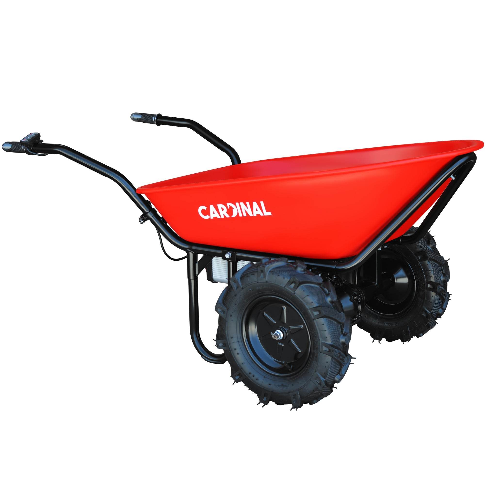 Tomahawk Electric Utility Cart 40V Battery-Powered Wheelbarrow 570-lb. Bucket Capacity - Machine Horizon Tomahawk Electric Utility Cart 40V Battery-Powered Wheelbarrow 570-lb. Bucket Capacity - Machine Horizon
